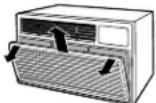 GE ASF24DB - ③ REMOVE THE FRONT GRILLE (IF ATTACHED) - 2