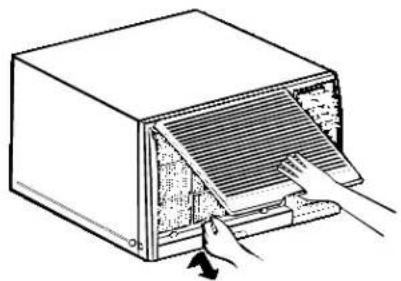 GE ASF24DB - To remove (on some models): - 1