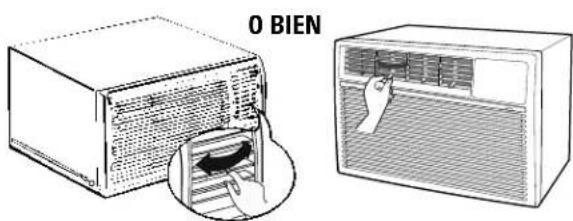 GE ASW10AB - Dirección del aire—de lado a lado - 1