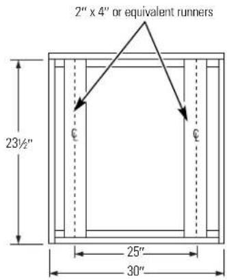 GE Profile JTD910SBSS - Provide Cabinet Support - 2