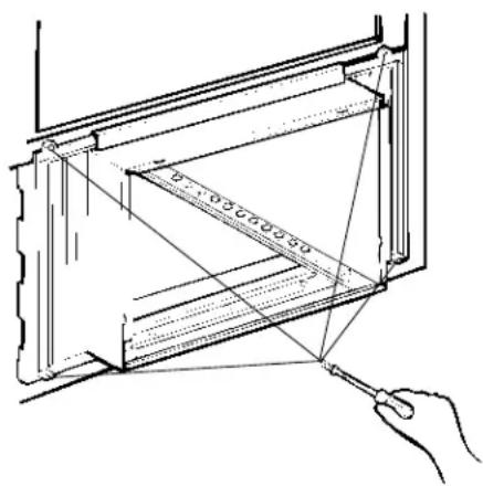 GE AGQ10AA - ⑤ INSTALE LA CAJA EN LA VENTANA (CONT.) - 2
