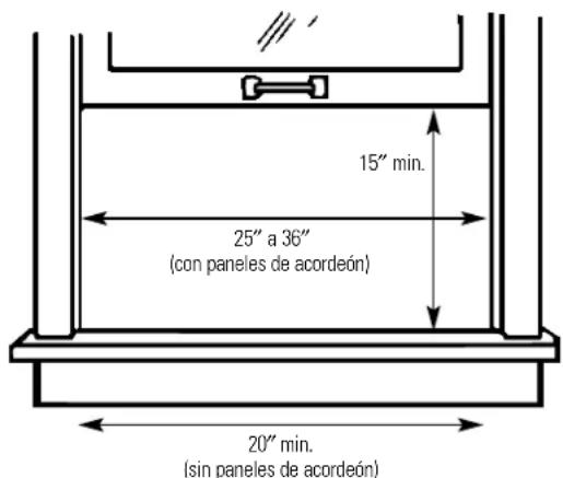 GE AGH12AH - ① REQUISITOS PARA LA VENTANA - 1