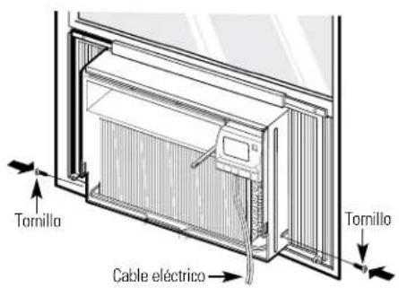 GE AGH12AH - INSTALE EL SOPORTE DE CIERRE DE LA VENTANA Y LA JUNTA DE ESPUMA SUPERIOR DE LA VENTANA - 3