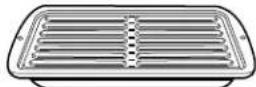 GE Profile PK956BMBB - ¡Aproveche al máximo su bandeja para asar! (No para usar con modelos de cajón asador.) - 1