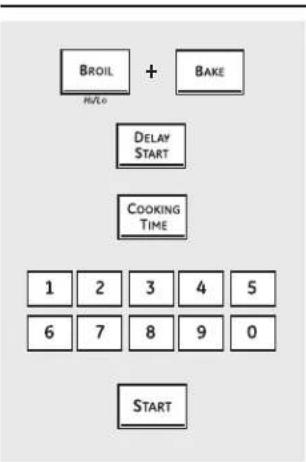 GE Profile PK956BMBB - How to Set for Regular Baking/Roasting - 1