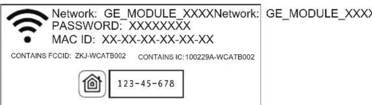 GE AEF08LY - Configuración WiFi - 1