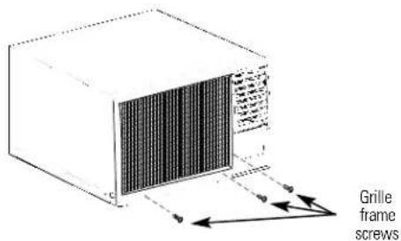 GE AKV06LA - Remove the Air Conditioner From the Case - 4