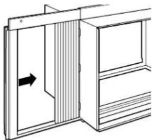 GE AKV06LA - Install the Side Accordion Panels - 3
