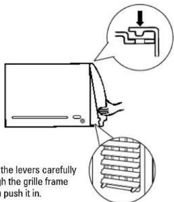 GE AKV06LA - Install the Air Conditioner in the Case - 4