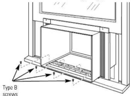 GE AKV06LA - Install the Case in the Window - 2