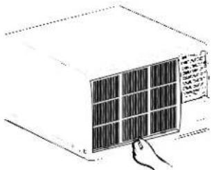 GE AKV06LA - Remove the Air Conditioner From the Case - 3