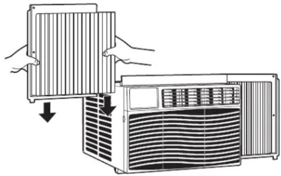 GE AEW06LS - ③ PREPARE THE AIR CONDITIONER - 2