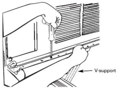 GE AEW24DL - ⑥ INSTALL THE CASE IN THE WINDOW - 3