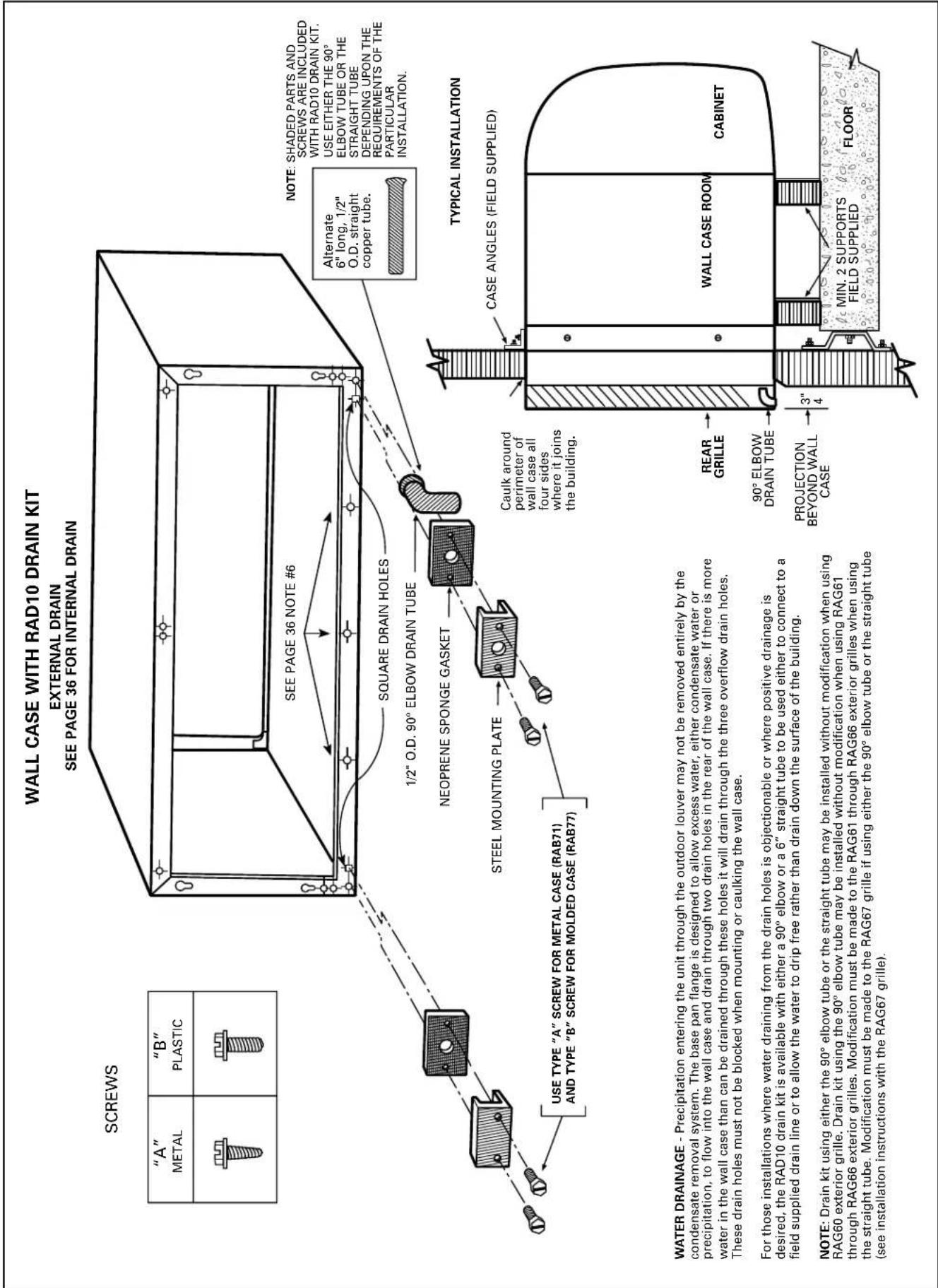 GE AZ35H12E5C - Internal Condensate Removal (ICR) System - 1