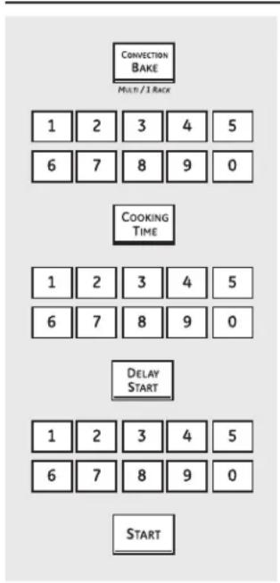 GE Profile PK916WMWW - Cómo configurar un Inicio inmediato y una Parada automática - 1