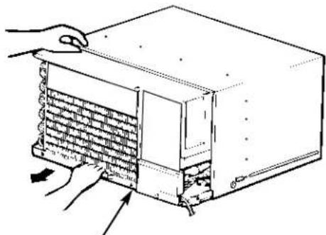 GE Profile ASM12DB - Retire el acondicionador de aire de la caja - 2