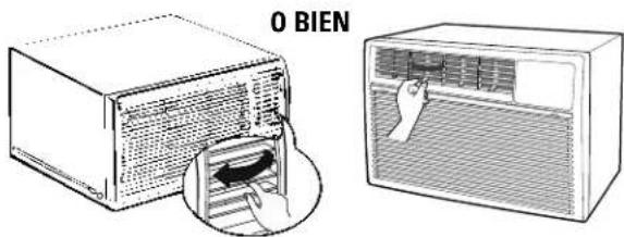 GE Profile ASM12DB - Dirección del aire—de lado a lado - 1