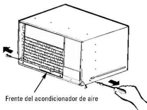 GE Profile ASM12DB - Retire el acondicionador de aire de la caja - 1