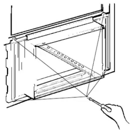 GE AGN10AE - ⑤ INSTALE LA CAJA EN LA VENTANA (CONT.) - 2