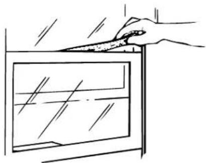 GE AGN10AE - INSTALL A SUPPORT BRACKET AND THE FOAM TOP WINDOW GASKET - 2