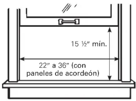 GE AEW10AS - REQUISITOS PARA LA VENTANA - 1