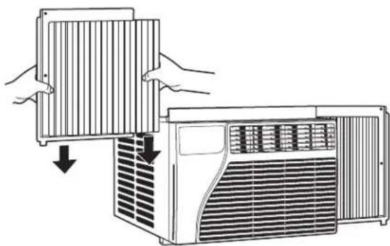 GE AEV05LT - PREPARE THE AIR CONDITIONER (cont.) - 1