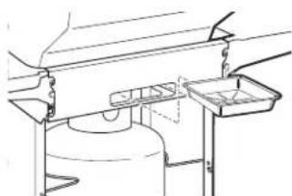 GE JGGR24LPDBB - Grease Cup Holder (on some models) - 1