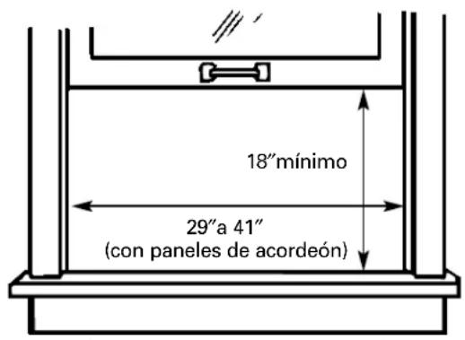 GE AGL18DC - ① REQUISITOS PARA LA VENTANA - 1