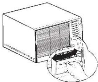 GE AGV08AH - Dirección del aire—de lado a lado - 1