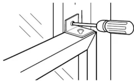 GE ASW18DC - INSTALE EL SOPORTE DE SEGURIDAD Y EL EMPAQUE SUPERIOR DE ESPUMA DE LA VENTANA - 1