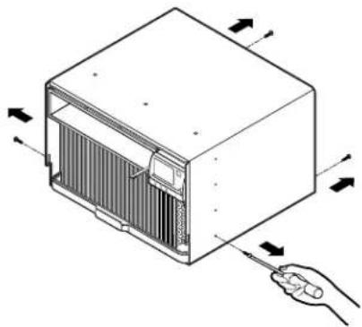 GE AGW18DJ - ③ REMOVE THE AIR CONDITIONER FROM THE CASE - 1