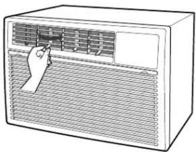 GE ASW06LB - Dirección del aire—de lado a lado - 2