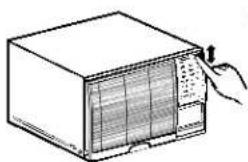 GE ASW06LB - Dirección del aire—Hacia arriba y hacia abajo (en algunos modelos) - 1