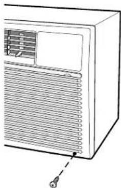 GE ASW06LB - To remove the front grille: - 4