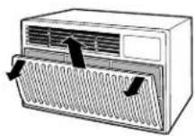 GE ASW06LB - To remove the front grille: - 5
