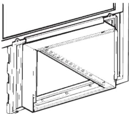 GE AHE08AZ - INSTALE CARCASA EN VENTANA - 1