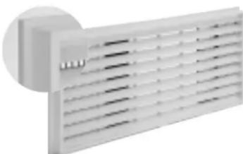 GE AZ25E12E3P - Exterior Grilles - 3