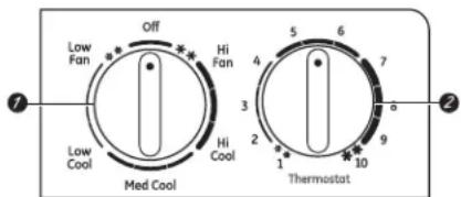 GE ASQ14AK - Descripciones de enfriamiento - 2