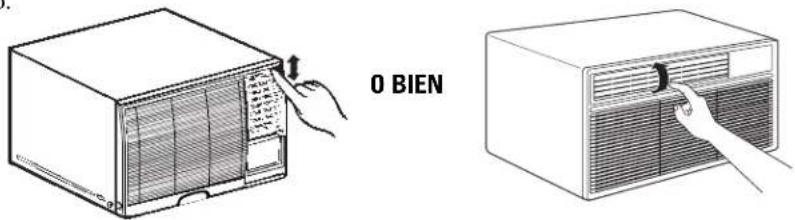 GE ASM14AK - Dirección del aire—Hacia arriba y hacia abajo (en algunos modelos) - 1