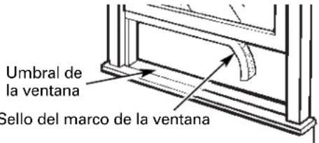 GE ASM14AK - ⑥ INSTALE LA CAJA EN LA VENTANA - 1