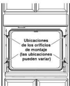 GE Profile PK7000BLTS - A INSTALE LOS TORNILLOS DE MONTAJE (HORNO SUPERIOR EN HORNOS COMBINADOS) - 2