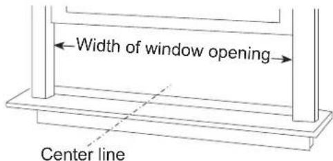 GE AHR05LW - INSTALL THE AIR CONDITIONER IN THE WINDOW - 1