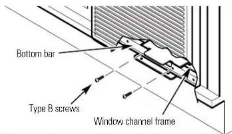 GE AGX10AJ - Install the Air Conditioner in the Window - 2
