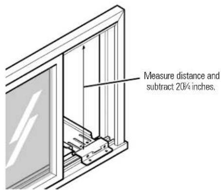 GE AGX10AJ - Measure, Cut and Install the Filler Panel - 1