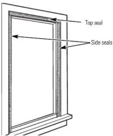 GE AGX10AJ - Attach the Side and Top Seals - 1