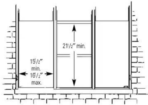 GE AGX08FA - Window Requirements - 2