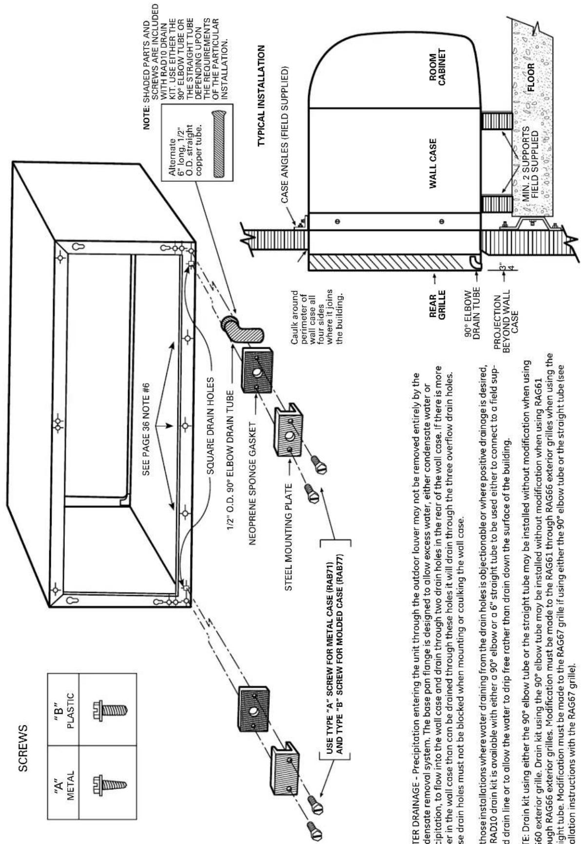 GE AZ38H07EAC - Internal Condensate Removal (ICR) System - 1