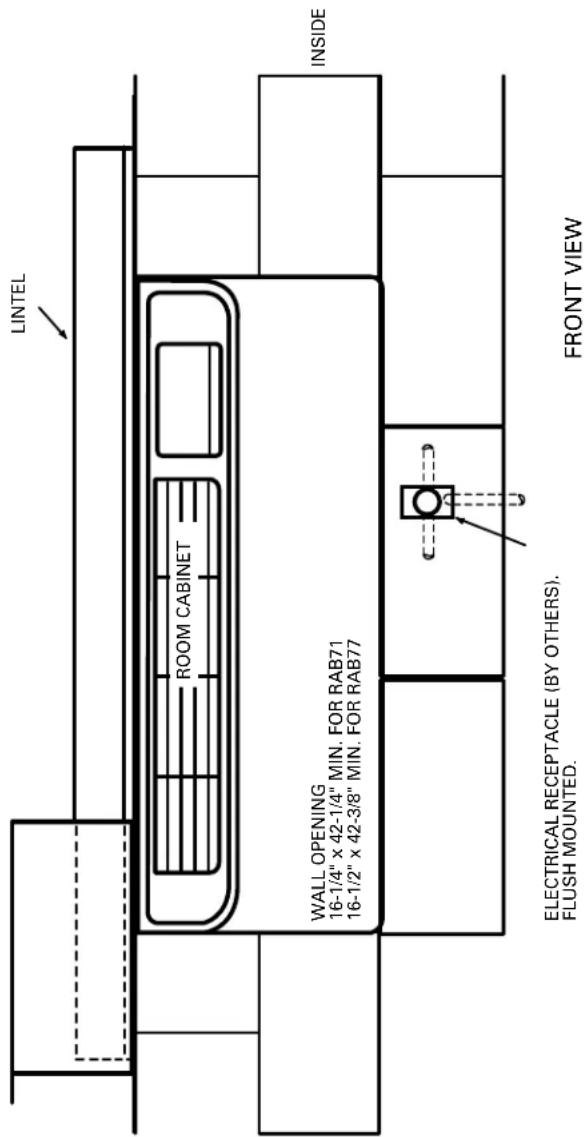 GE AZ38H07EAC - Case Angles - 9