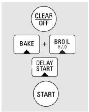 GE JTP15ADAA - How to Set for Timed Baking/Roasting–Immediate Start and Automatic Stop - 1