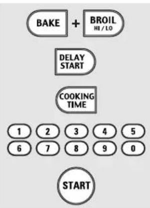 GE Profile JTP56CDCC - How to Set for Regular Baking/Roasting - 1